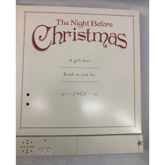 the night before Christmas recordable storybook - Picture 3 of 6